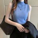 Blusa Casual Regata Gola Alta