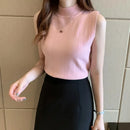 Blusa Casual Regata Gola Alta