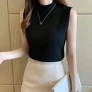 Blusa Casual Regata Gola Alta