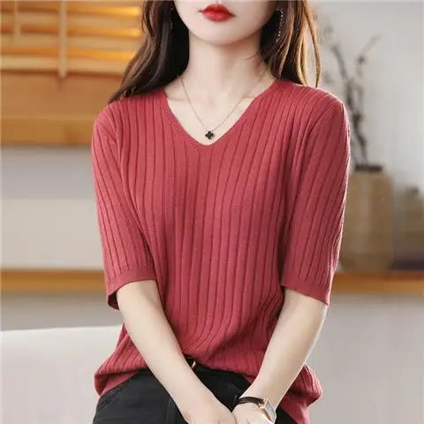 Blusa Decote V