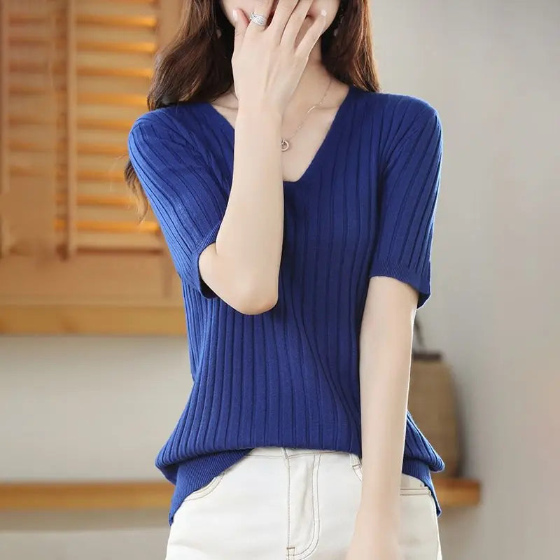 Blusa Decote V