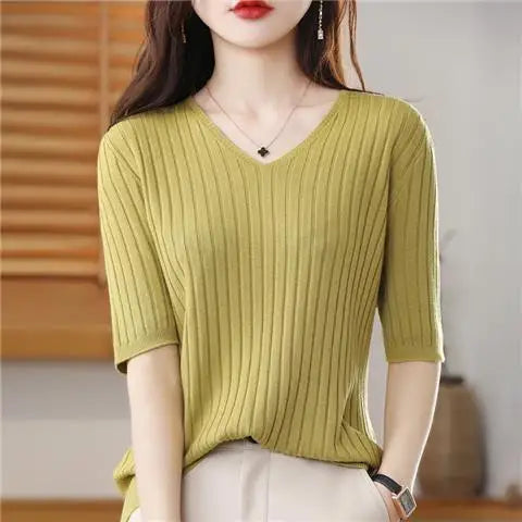 Blusa Decote V
