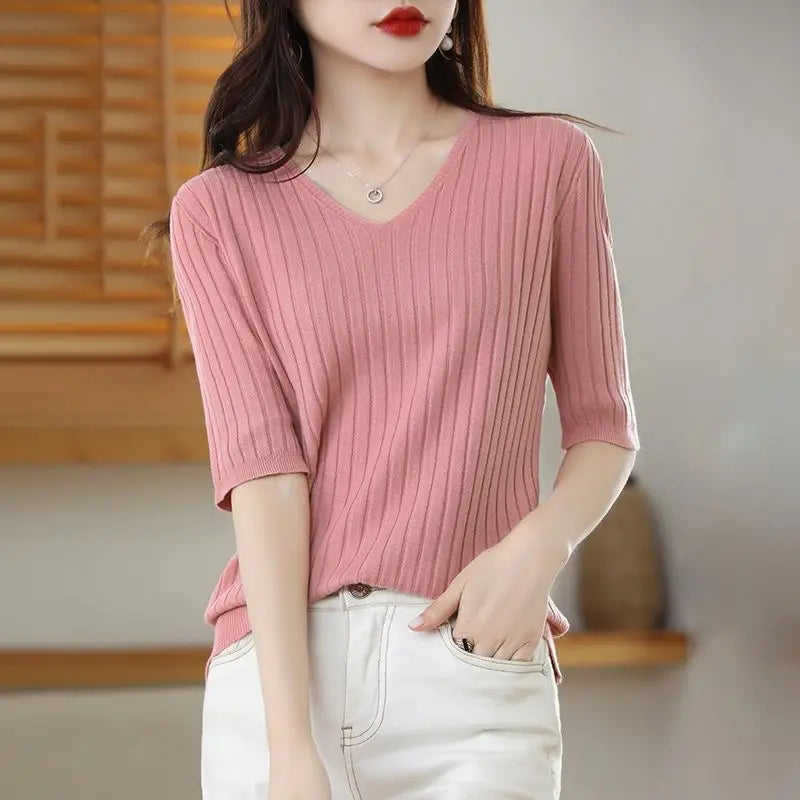 Blusa Decote V