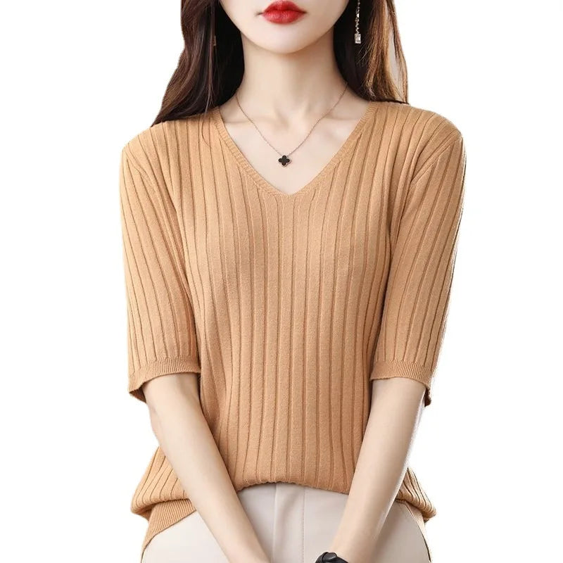 Blusa Decote V