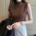 Blusa Casual Regata Gola Alta