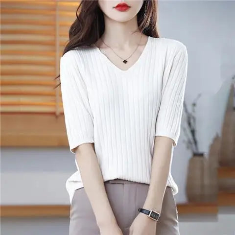Blusa Decote V